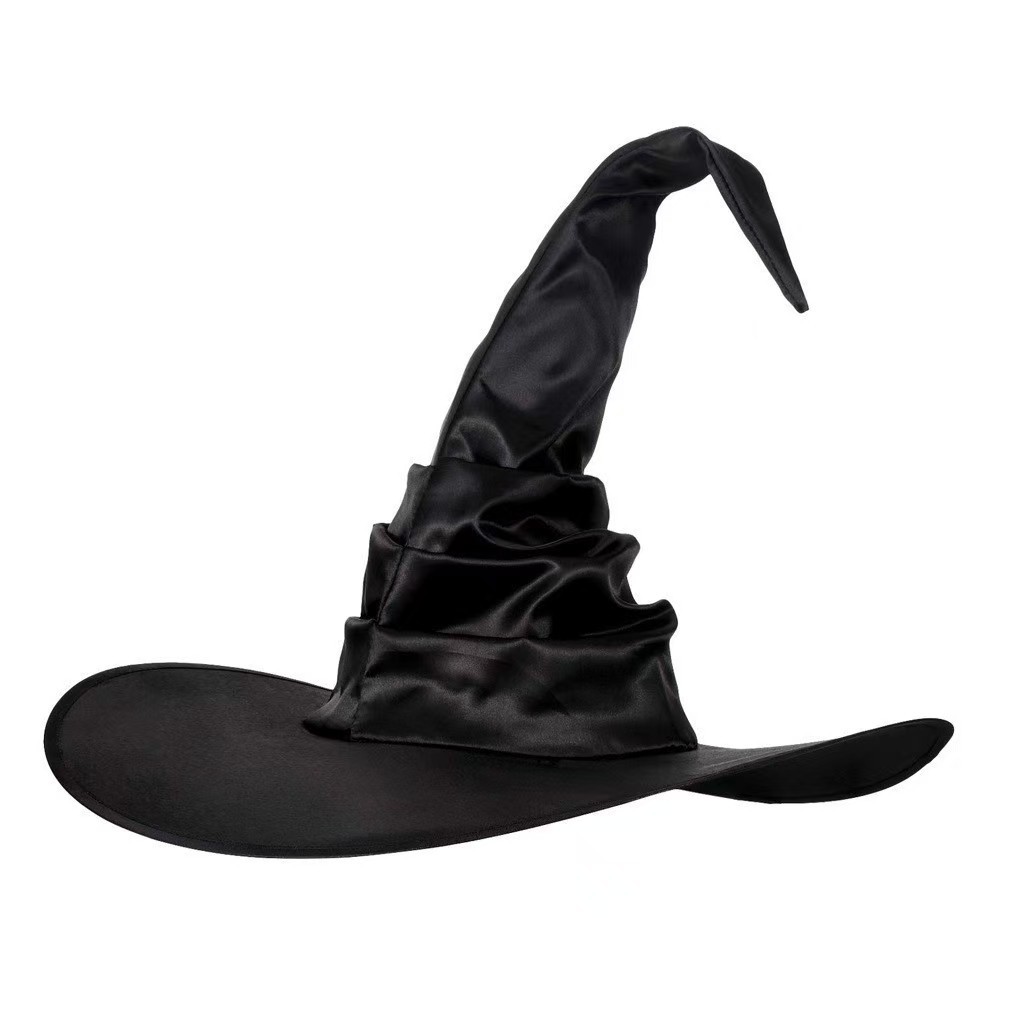 Womens Halloween Witch Costume Accessory Set With Hat Masquerade Mask And Broom